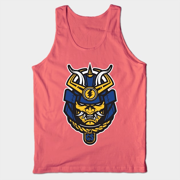 GOLDEN STATE SAMURAI BASKETBALL Tank Top by OrganicGraphic